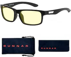 GUNNAR - Blue Light Gaming & Computer Glasses - Enigma - Onyx - Front_Zoom