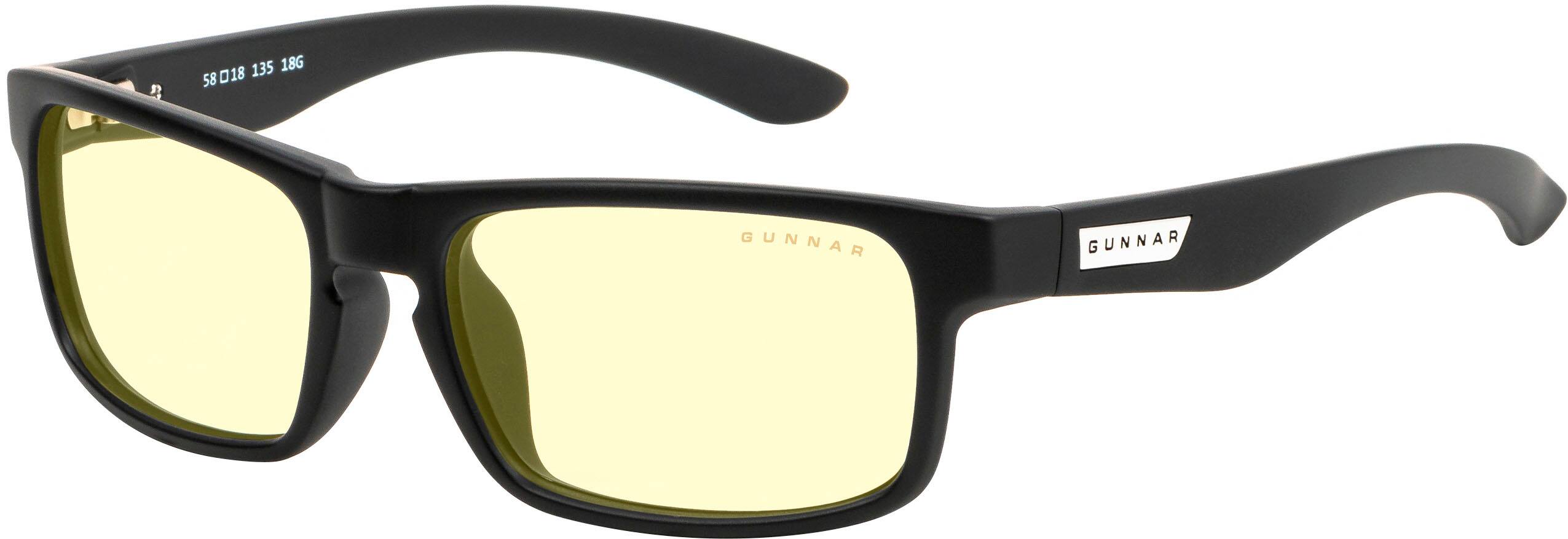 Alt View 16. GUNNAR - Blue Light Gaming & Computer Glasses - Enigma - Onyx.