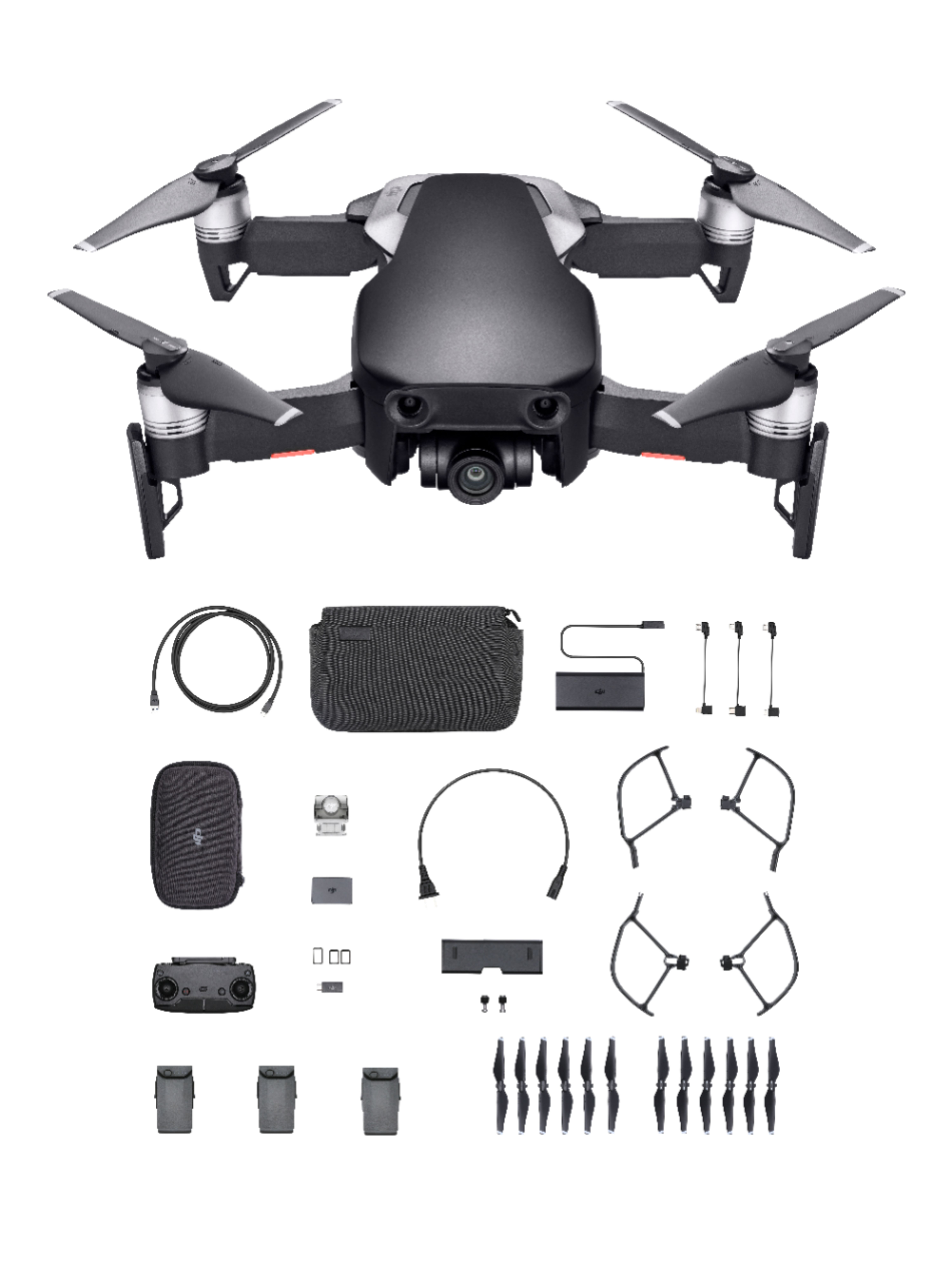Best Buy: DJI Mavic Air Fly More Combo Quadcopter with Remote Controller  Onyx Black CP.PT.00000156.01