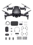 Front Zoom. DJI - Mavic Air Fly More Combo Quadcopter with Remote Controller - Onyx Black.