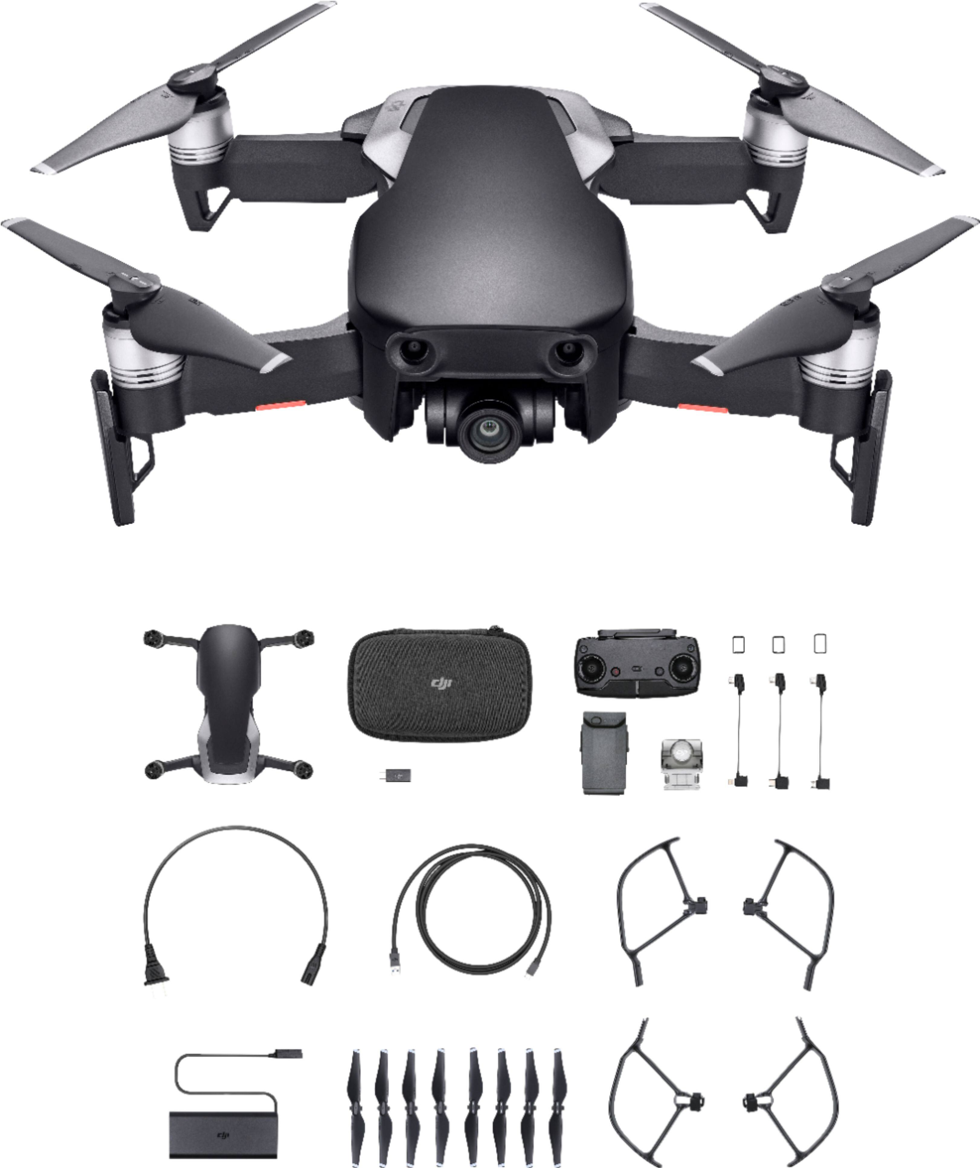 dji mavic air quadcopter with remote controller