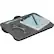 Front. LapGear - Compact Lap Desk for 13.3" Laptop - Charcoal.