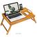 Alt View 11. LapGear - Bamboo Media Bed Tray for 17.3" Laptop or Tablet - Natural.