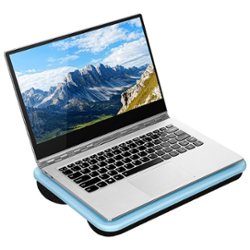 LapGear - Compact Lap Desk for 15" Laptop - Alaskan Blue - Front_Zoom
