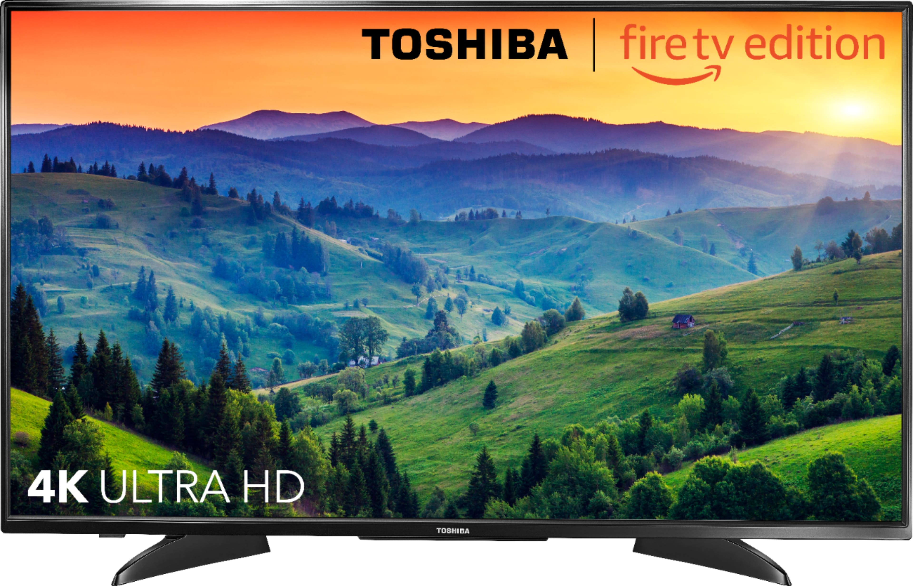 Alt View 13. Toshiba - 43” Class LED 4K UHD Smart FireTV Edition TV - Black.