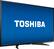 Angle. Toshiba - 55” Class – LED - 2160p – Smart - 4K UHD TV with HDR – Fire TV Edition - Black.
