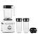 Front. KitchenAid - KitchenAid® K150 3 Speed Ice Crushing Blender with 2 Personal Blender Jars - KSB1332 - White.