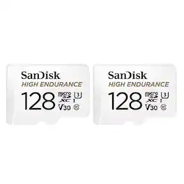SANDISK - High Endurance UHS-I U3 microSD Memory Card with SD Adapter - 1TB