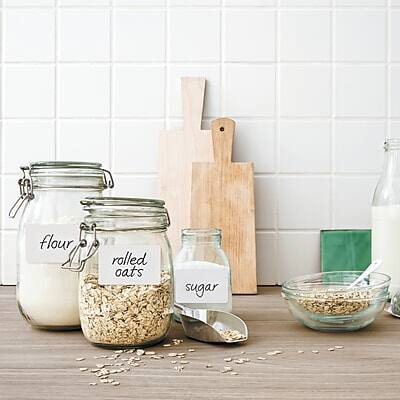 flour  
rolled oats  
sugar