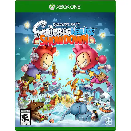Front. WB Games - Scribblenauts Showdown. - E10+ (Everyone 10+)
