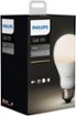 Philips - Hue White A19 Smart LED Bulb - CA Only - White Only