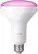 Angle. Philips - Hue White and Color Ambiance BR30 Wi-Fi Smart LED Floodlight Bulb - California Residents - Multicolor.