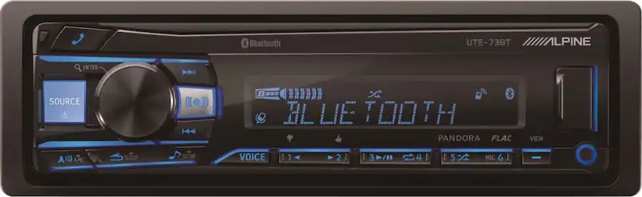 Alpine Bluetooth Digital Media (DM) Receiver with Pandora Music ...