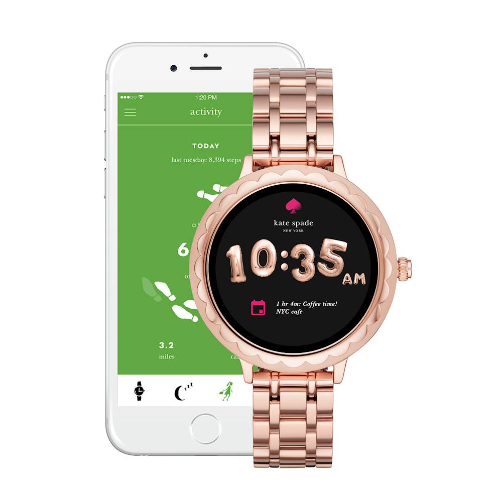 kate spade smartwatch rose gold