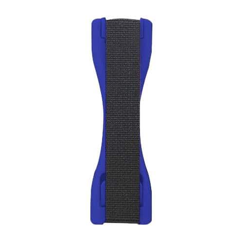 Front. Gear Beast - Universal Smartphone Hand Strap with Kickstand - Blue.