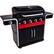 Angle. Char-Broil - Gas2Coal Hybrid Grill - Black.