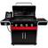 Alt View 12. Char-Broil - Gas2Coal Hybrid Grill - Black.
