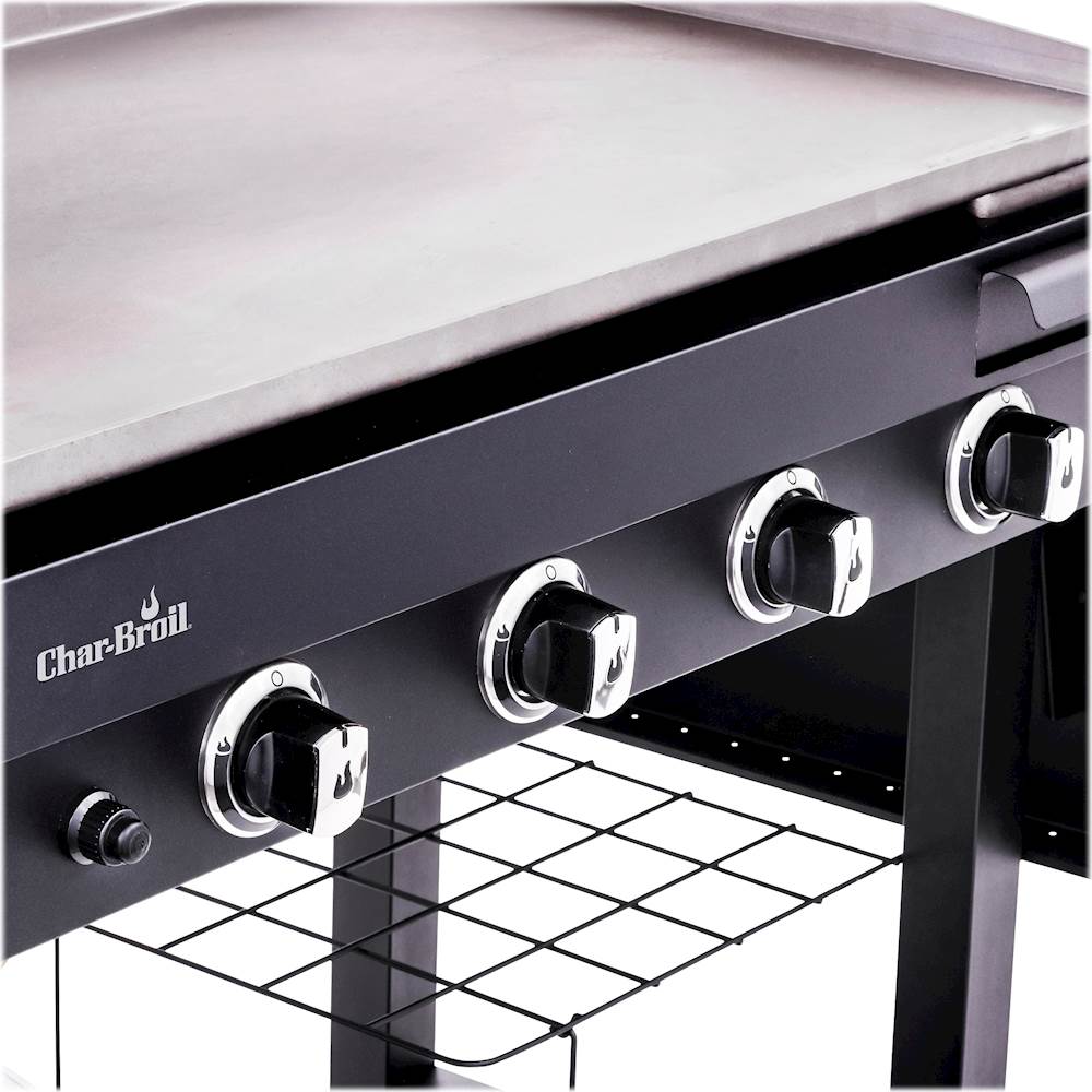 Best Buy Char Broil 776 sq. in. Gas Griddle Black 18952074