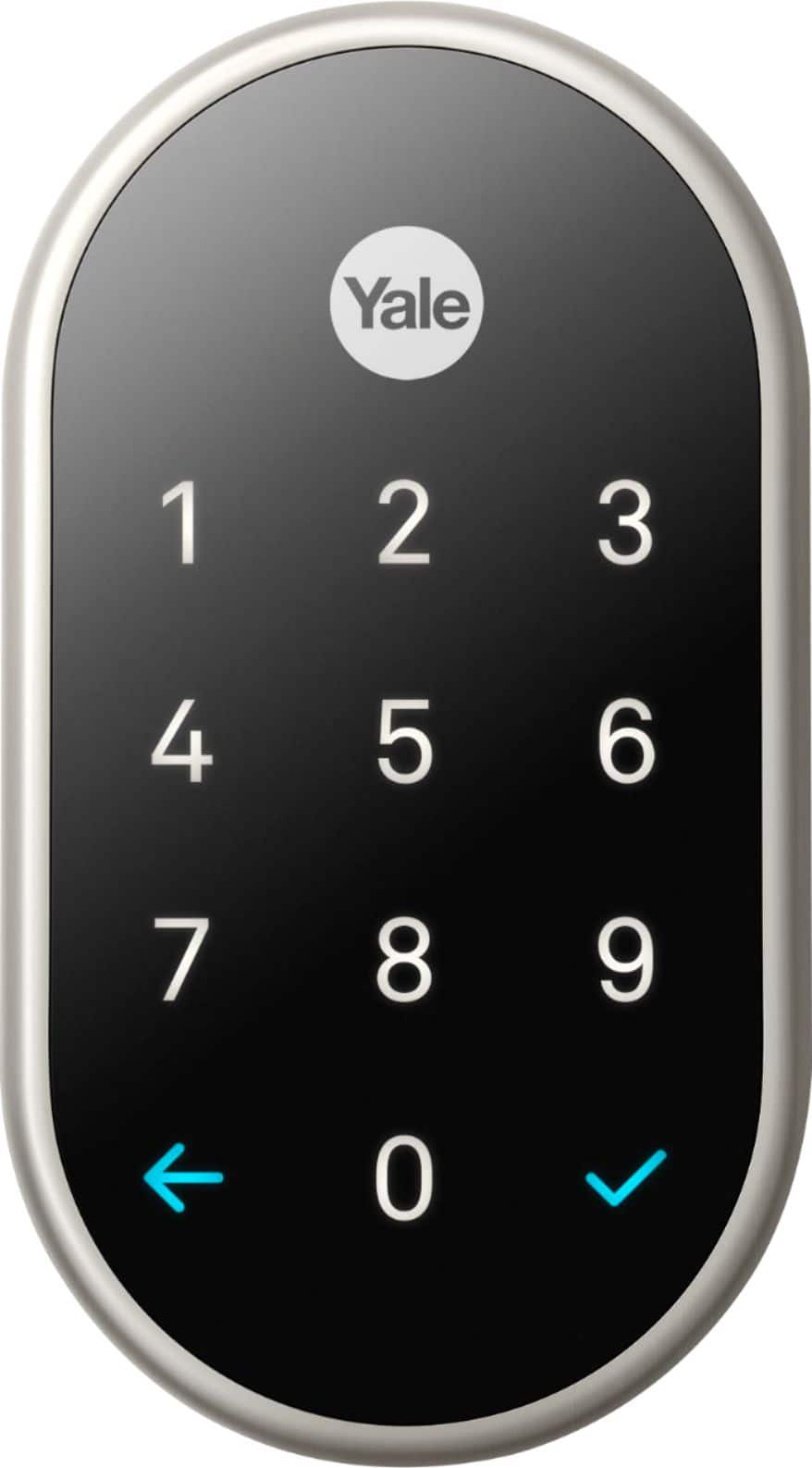 Nest x Yale Smart Lock Wi-Fi Replacement Deadbolt with App/Keypad/Voice  assistant Access Satin Nickel RB-YRD540-WV-619 - Best Buy