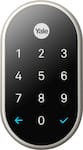 Nest x Yale - Smart Lock Wi-Fi Replacement Deadbolt with App/Keypad/Voice assistant Access - Satin Nickel