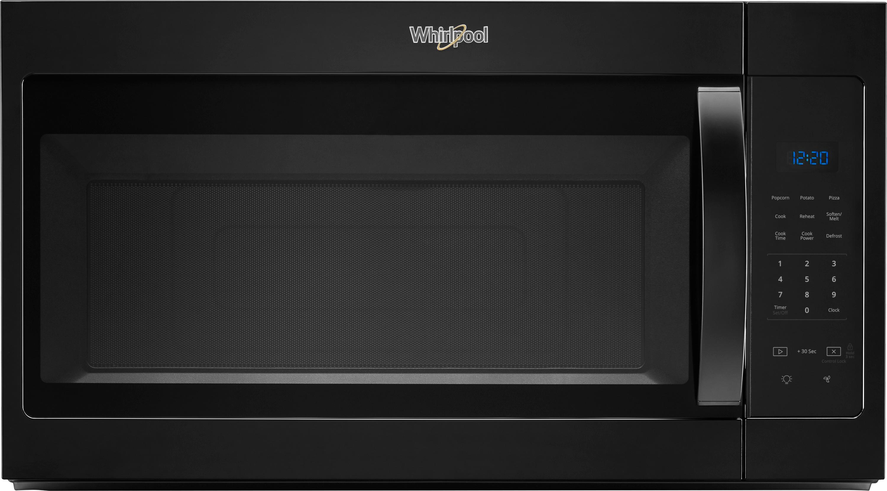 Whirlpool 1.7 Cu. Ft. Over-the-Range Microwave Black WMH31017HB - Best Buy