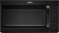 Whirlpool - 1.7 Cu. Ft. Over-the-Range Microwave - Black - Front_Zoom