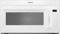 Front. Whirlpool - 1.7 Cu. Ft. Over-the-Range Microwave - White.