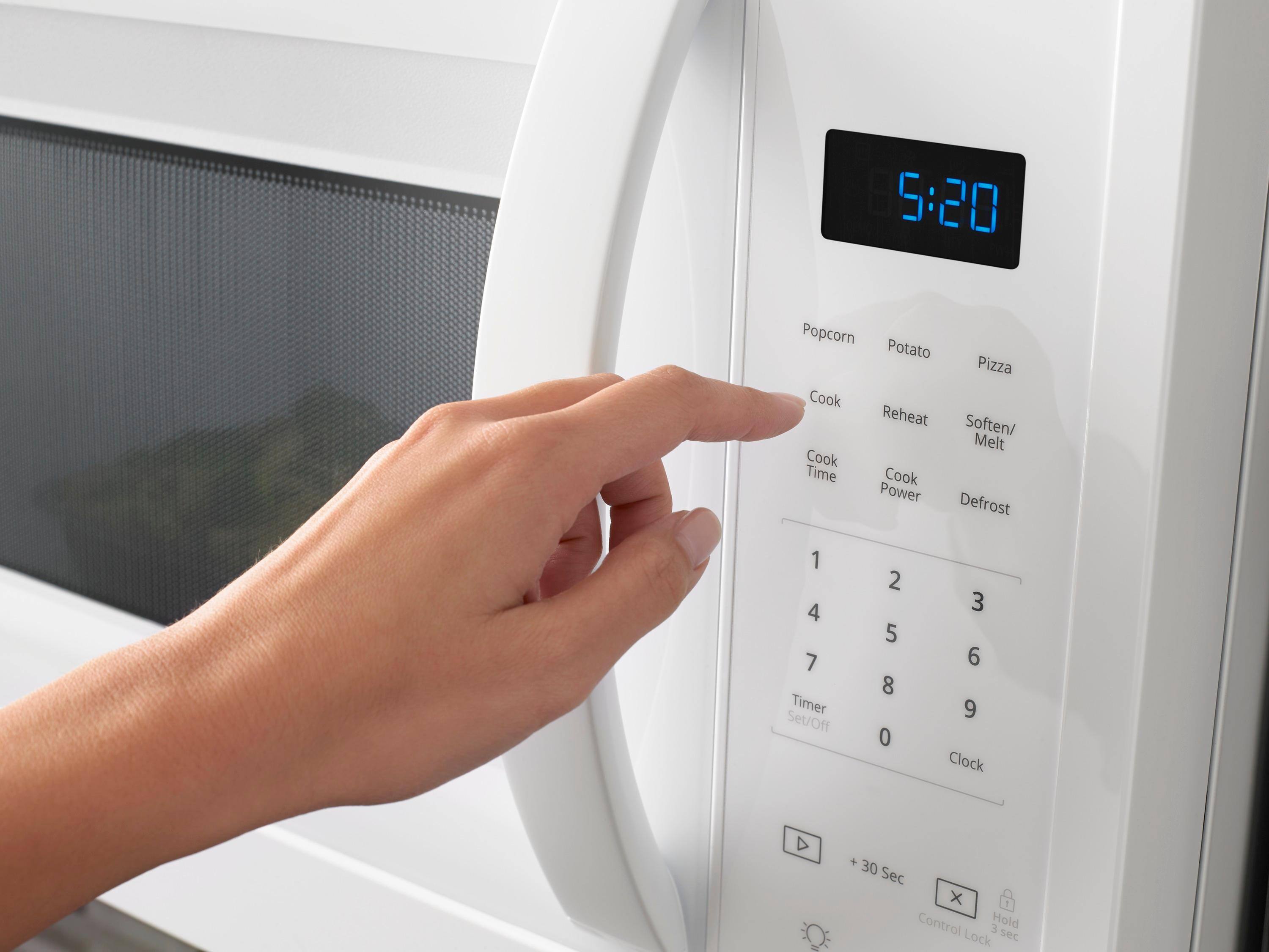Alt View 11. Whirlpool - 1.7 Cu. Ft. Over-the-Range Microwave - White.