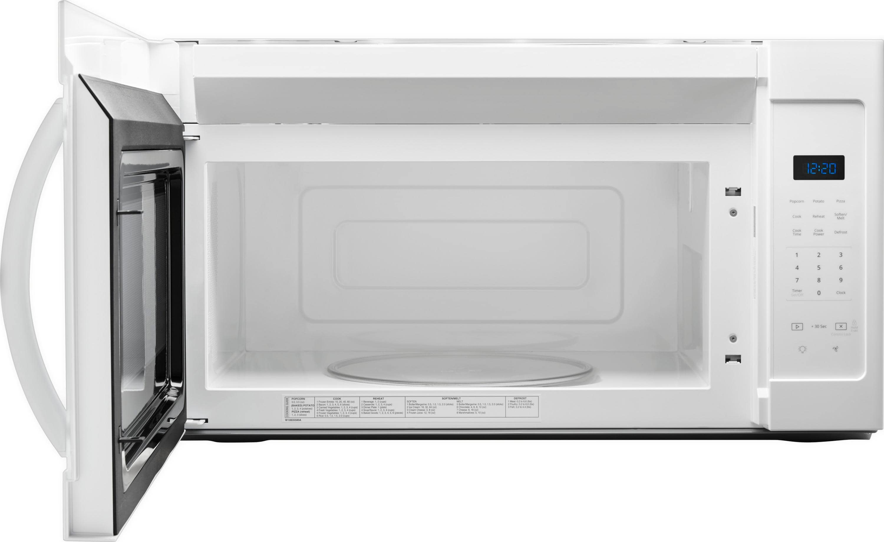 Alt View 13. Whirlpool - 1.7 Cu. Ft. Over-the-Range Microwave - White.