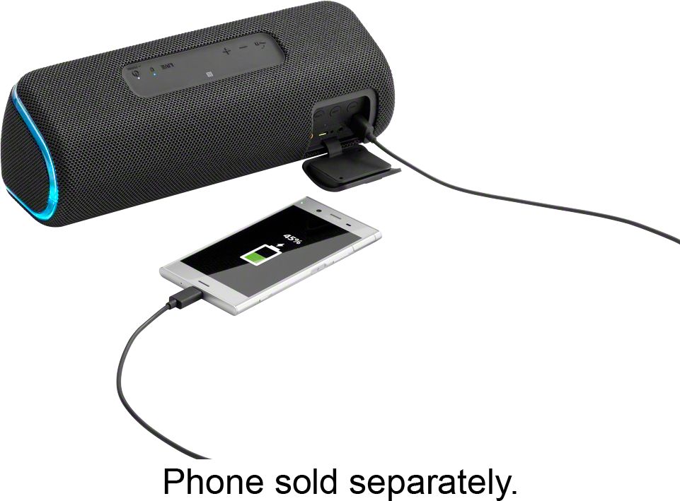 Best Buy: Sony SRS-XB41 Portable Bluetooth Speaker Black SRSXB41/B