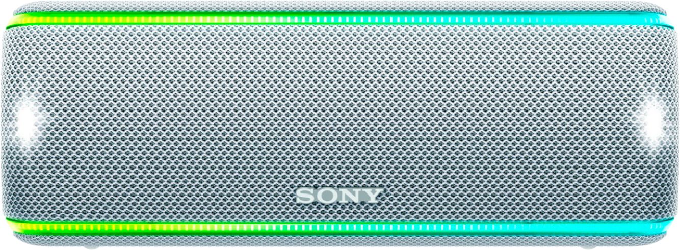 Best Buy: Sony SRS-XB31 Portable Bluetooth Speaker White SRSXB31/W