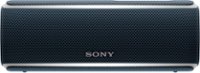 Front Zoom. Sony - SRS-XB21 Portable Bluetooth Speaker - Black.