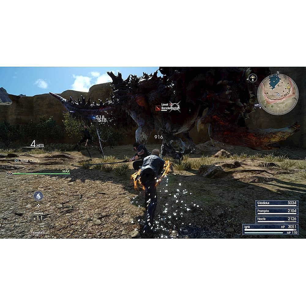 Final Fantasy XV Final Fantasy XV Standard Edition Square Enix PS4 Físico