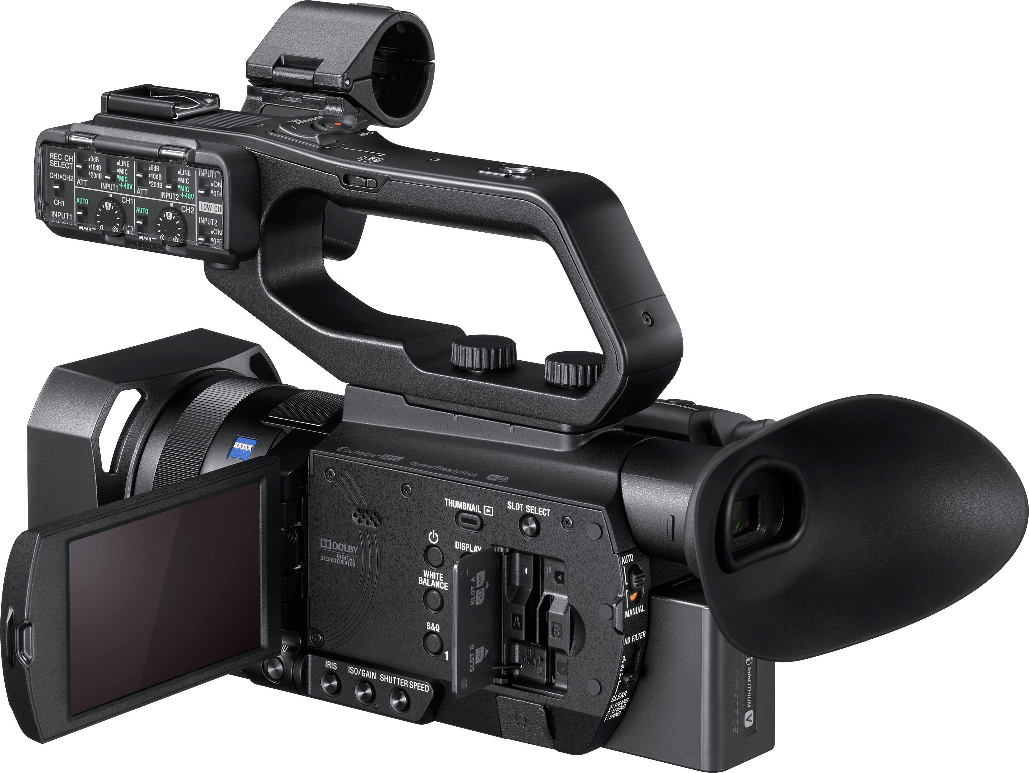 Alt View 11. Sony - XDCAM PXW-Z90V 4K Flash Memory Premium Camcorder - Black.