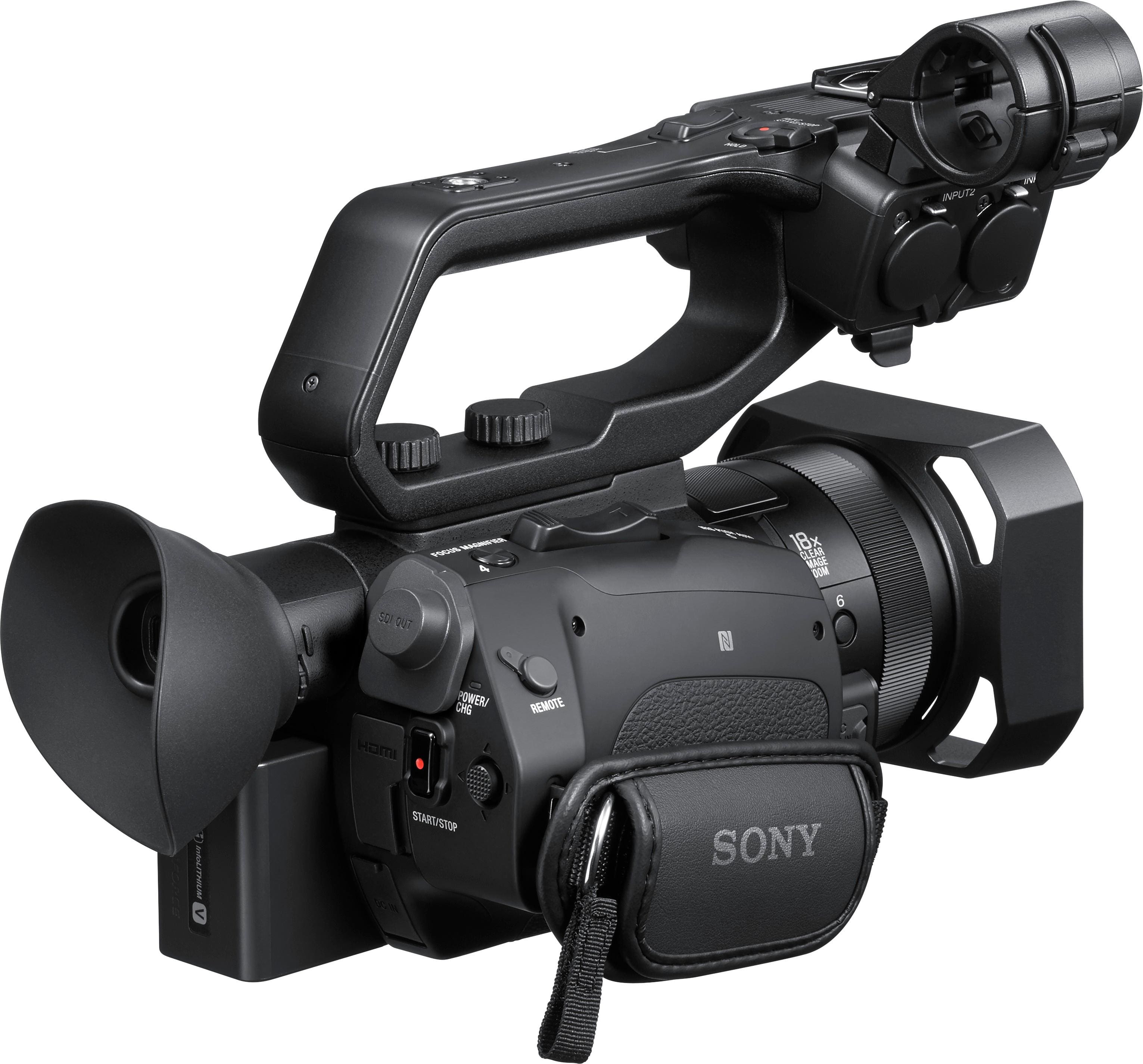 Alt View 12. Sony - XDCAM PXW-Z90V 4K Flash Memory Premium Camcorder - Black.