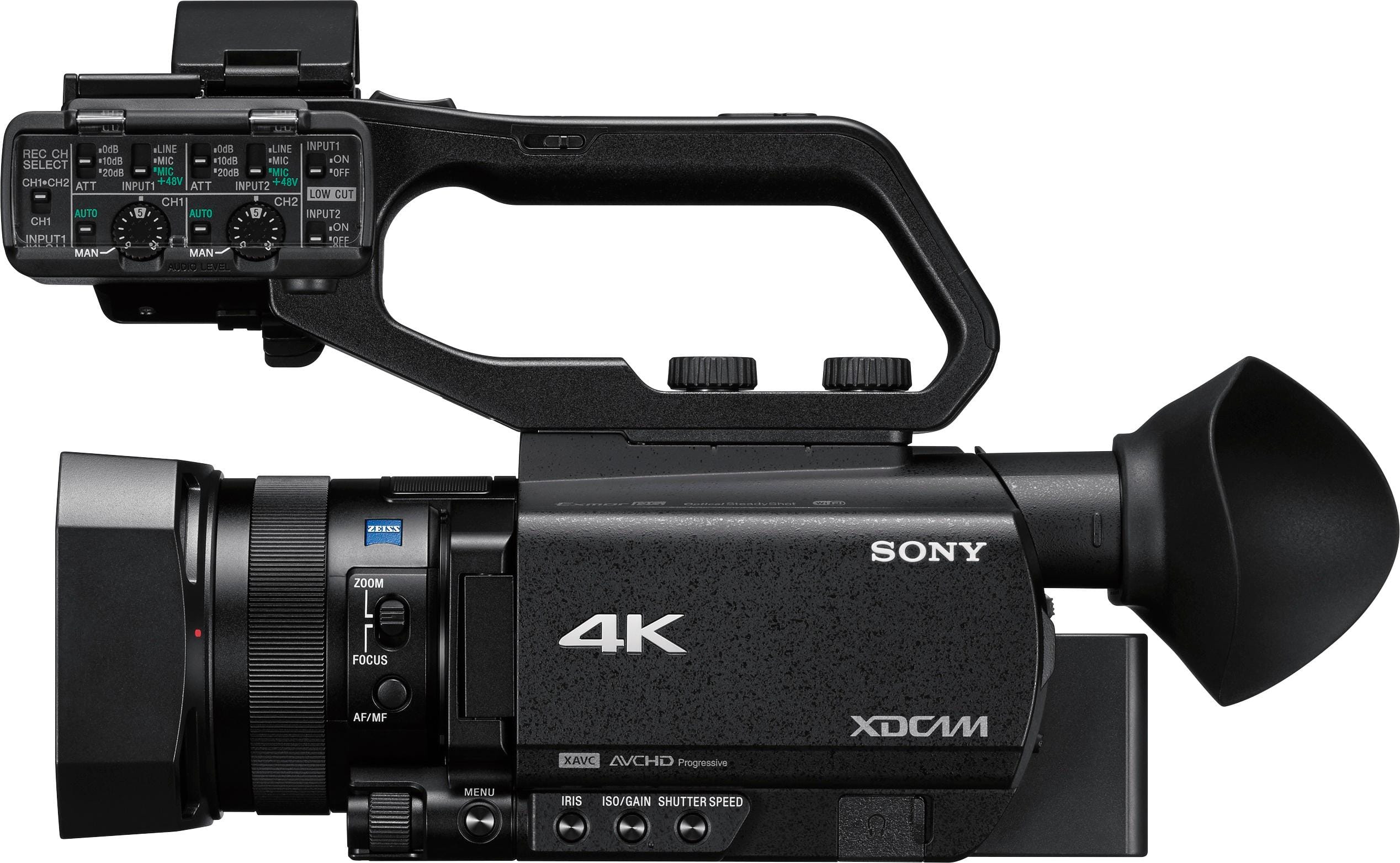 Alt View 14. Sony - XDCAM PXW-Z90V 4K Flash Memory Premium Camcorder - Black.