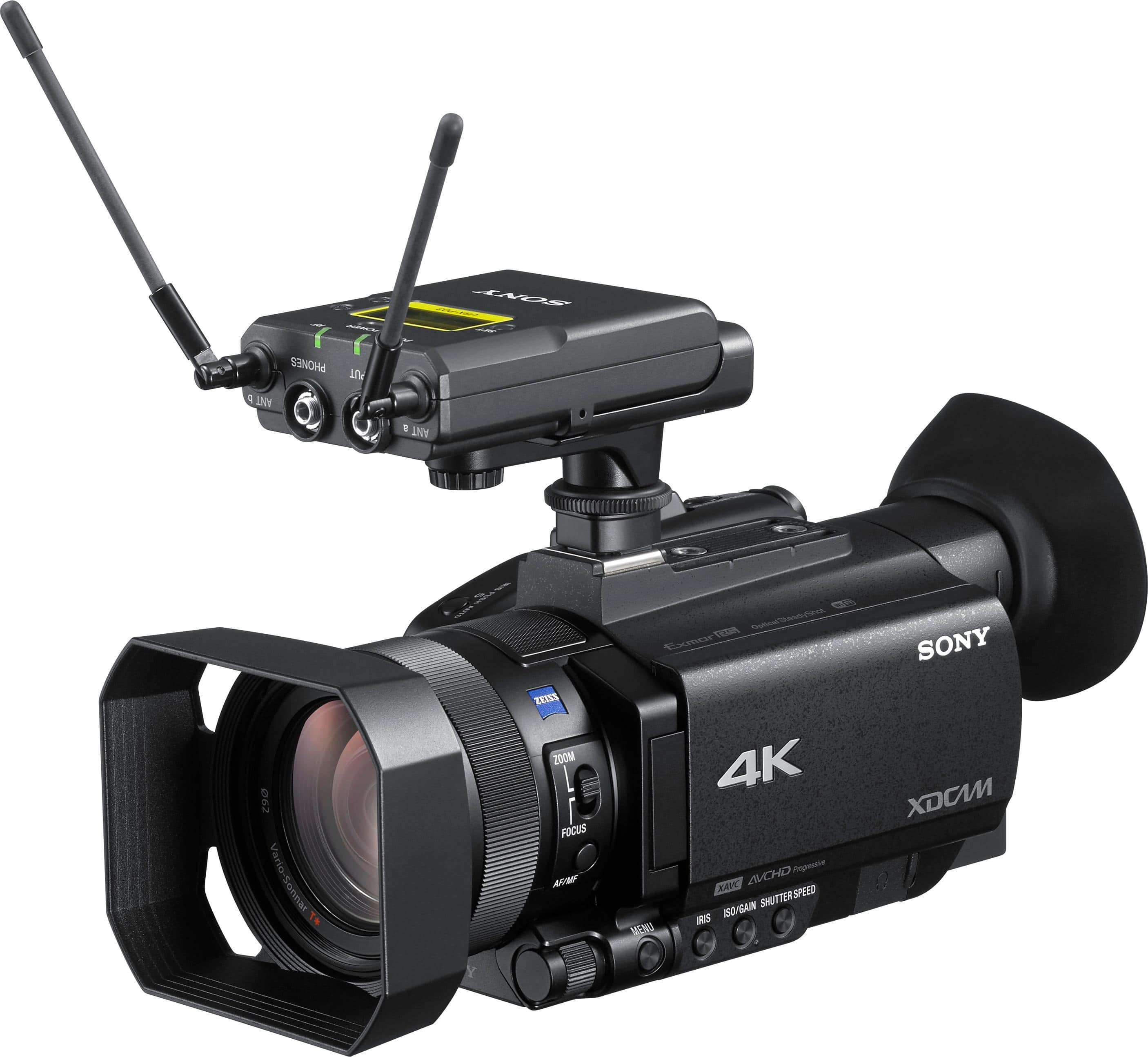 Alt View 17. Sony - XDCAM PXW-Z90V 4K Flash Memory Premium Camcorder - Black.