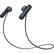 Front. Sony - WI-SP500 Wireless In-Ear Headphones - Black.