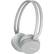 Front. Sony - WH-CH400 Wireless On-Ear Headphones - Gray.