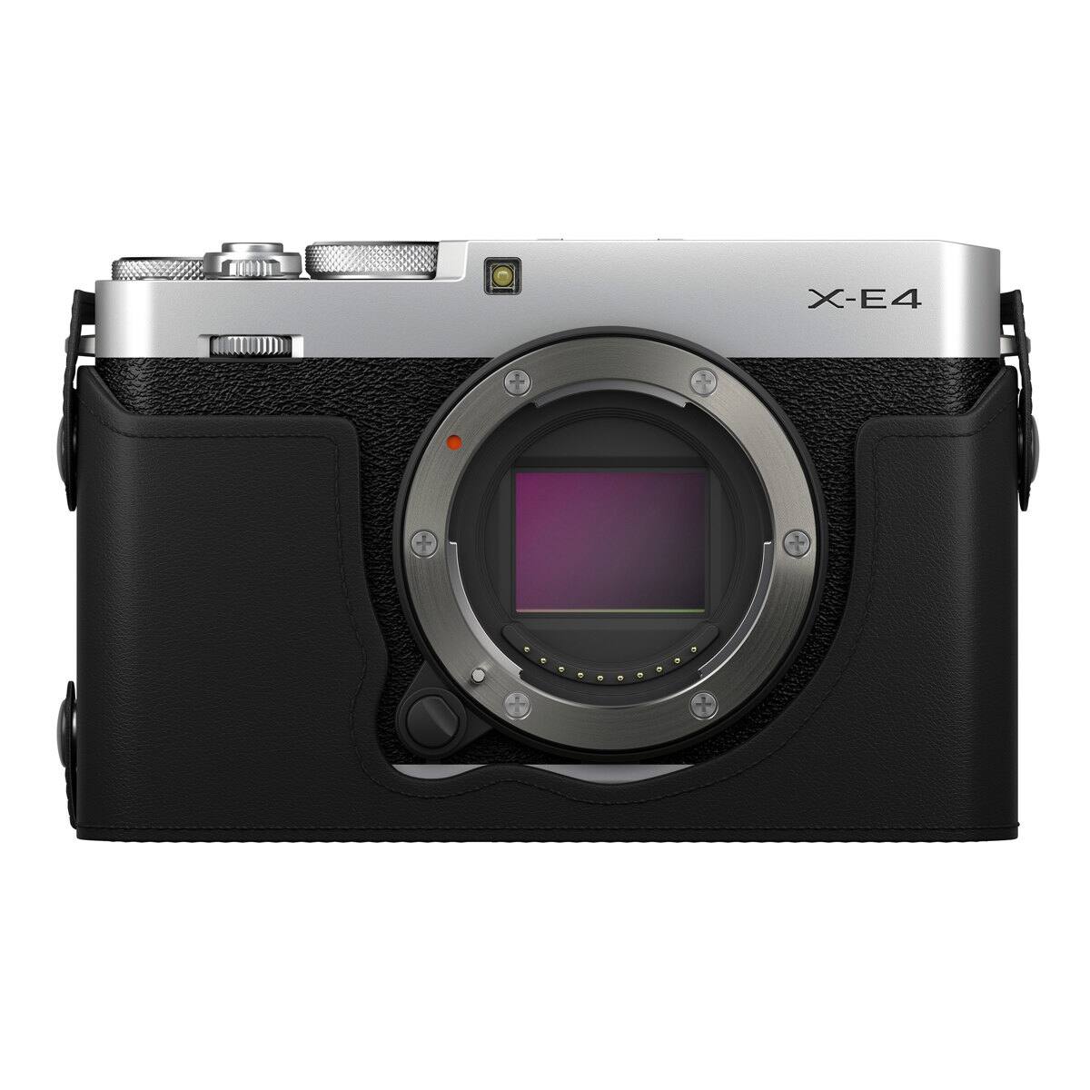 Alt View 1. Fujifilm - Fujifilm BLC - X-E4 Black Leather Case for X-E4 Camera, Black.