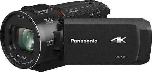 Panasonic - HC-VX1 HD Flash Memory Camcorder - Black-Angle_Standard 