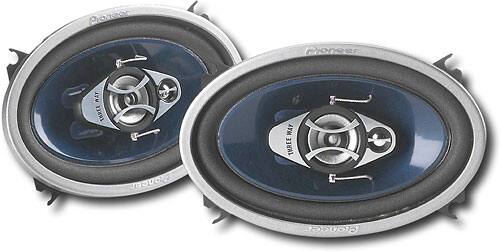 Angle Standard. Pioneer - 4" x 6" Car Speakers with Aramid Fiber Reinforced IMPP (Pair).