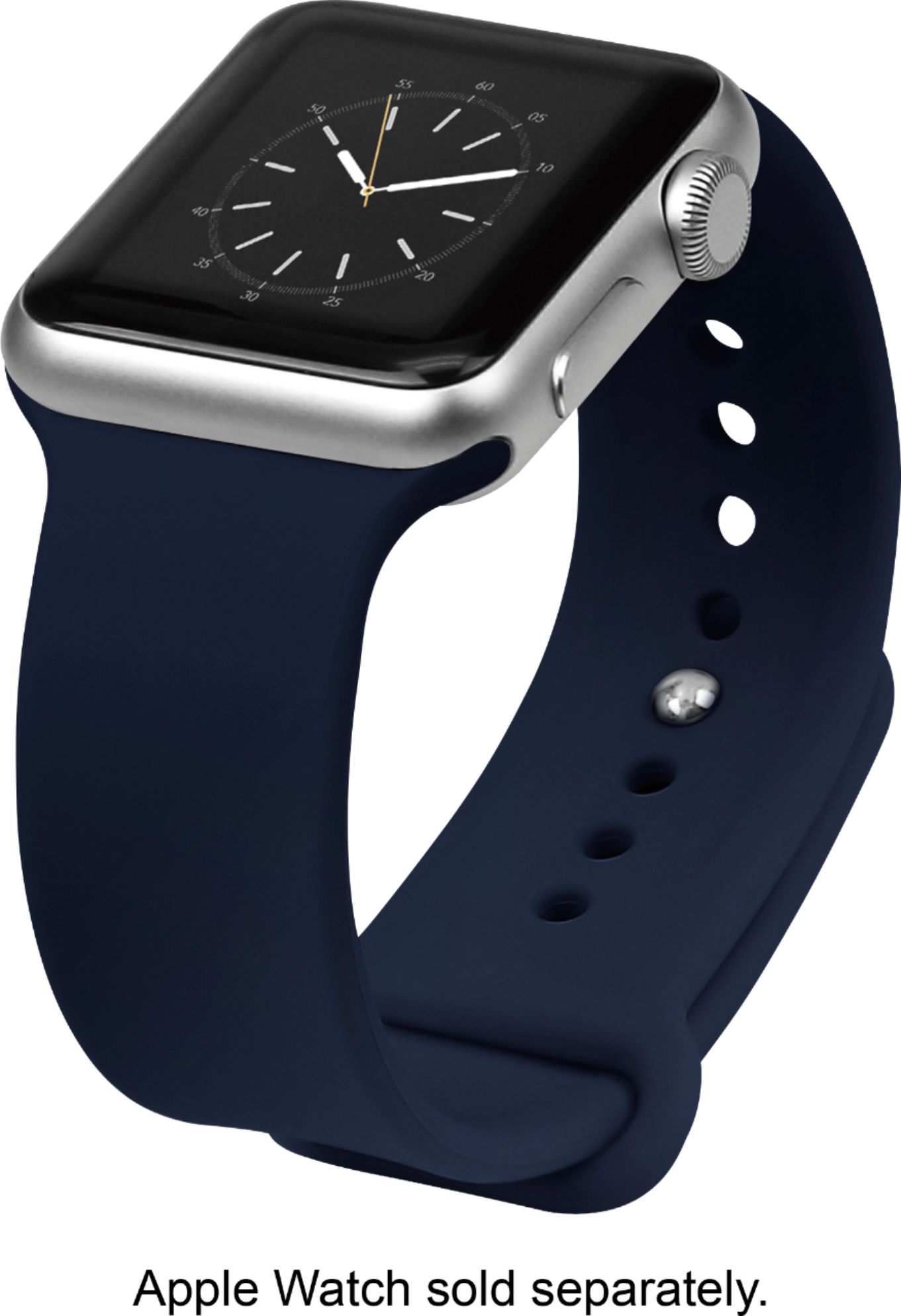 Best Buy Next Sport Band Watch Strap For Apple Watch 42mm And 44mm Midnight Blue Wesc04208