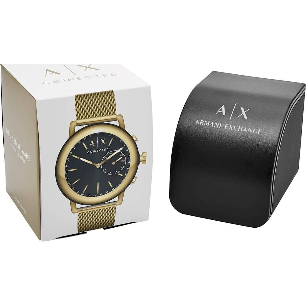 Best Buy Armani Exchange Connected Hybrid Smartwatch 47mm