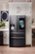 Alt View Zoom 14. Samsung - Family Hub 27.7 Cu. Ft. 4-Door French Door Fingerprint Resistant Refrigerator - Black Stainless Steel.
