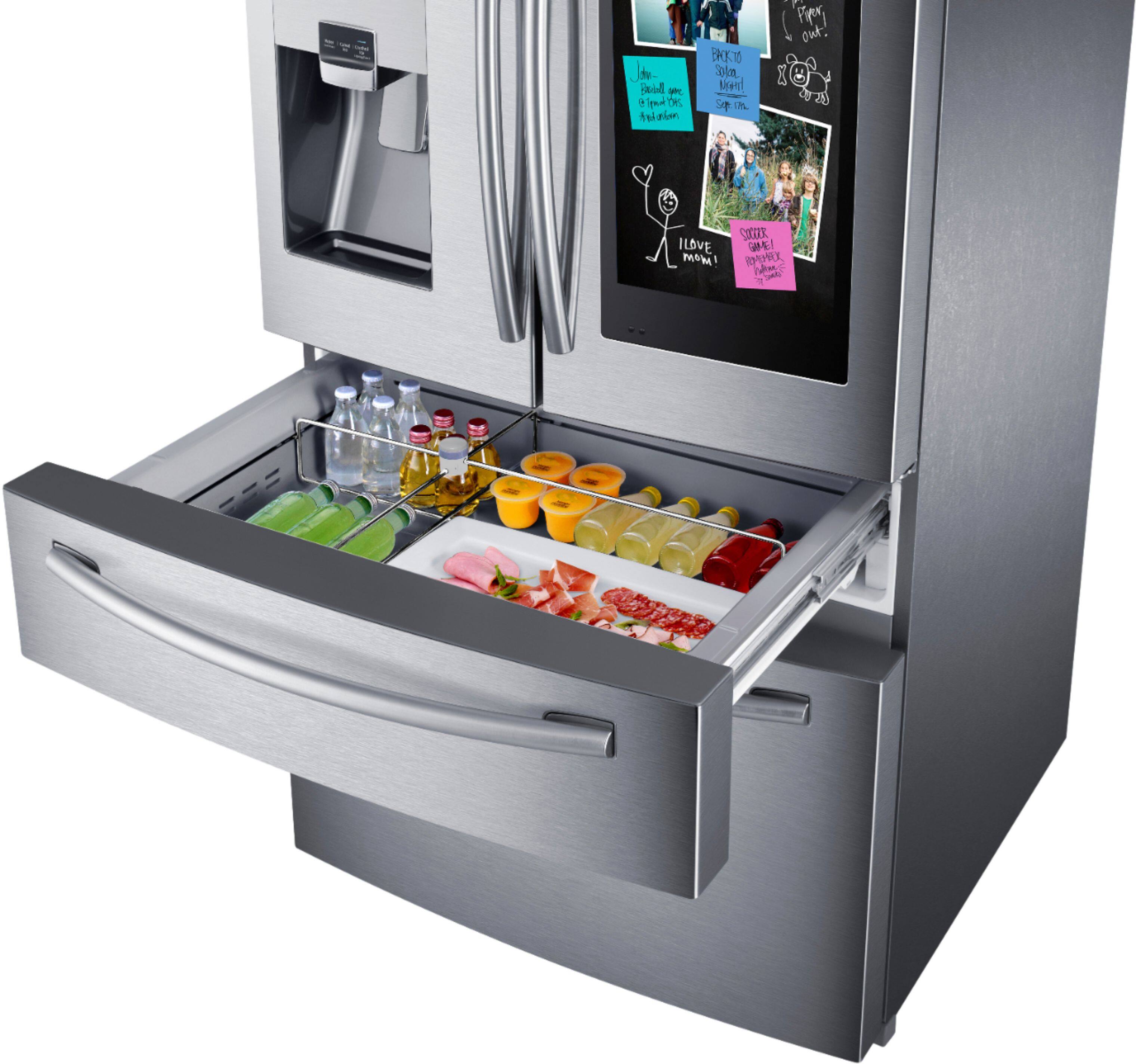 Customer Reviews Samsung Family Hub 22.2 Cu. Ft. 4Door French Door