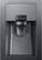 Alt View 4. Samsung - Family Hub 22.2 Cu. Ft. 4-Door French Door Counter-Depth Refrigerator - Fingerprint Resistant Black Stainless Steel.