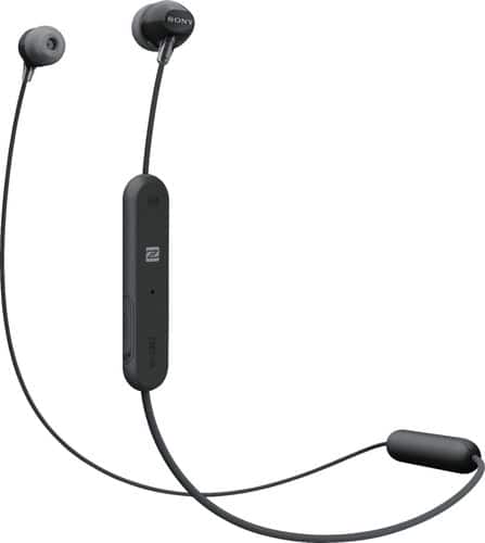 Sony - WI-C300 Wireless In-Ear Headphones - Black