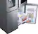Alt View 14. Samsung - 22 cu. ft. 4-Door Flex French Door Counter Depth Smart Refrigerator with Family Hub - Stainless steel.