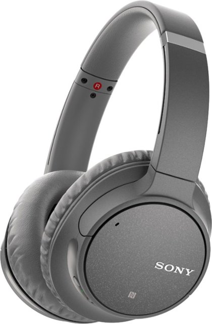 Sony WH-CH700N Wireless Noise Canceling Over-the-Ear Headphones Gray ...